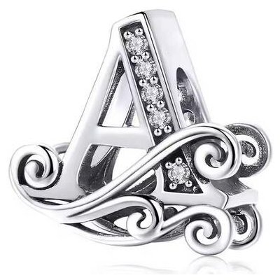 Prosperk Korálek na náramek písmeno A ornamenty S4997 – Sleviste.cz