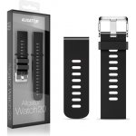 Aligator řemínek silikonový 20mm, černý 20AW0001 – Zboží Mobilmania