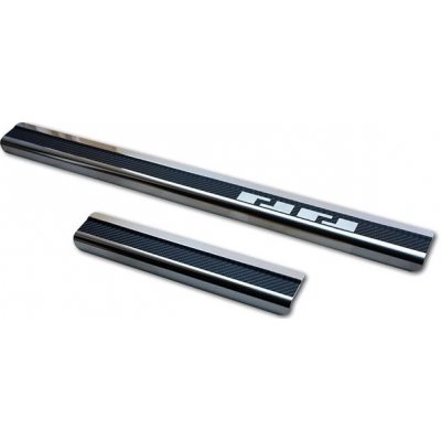 Alu-Frost Kryty prahů-nerez+karbon NISSAN X-TRAIL II (T31) | Zboží Auto