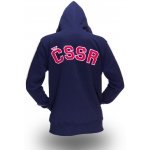 Brixton mikina ČSSR retro s kapucí modrá – Zbozi.Blesk.cz