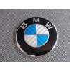 Znak BMW CARBON - modrá na kufr (74mm)