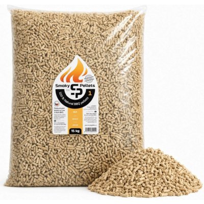 Smoky Pellets Dřevěné pelety Buk 15 kg – HobbyKompas.cz