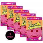 DOMO SERVICE Houbička Scrub Mommy Pink Single růžová – Zboží Dáma DOMO SERVICE Houbička Scrub Mommy Pink Single růžová – Zboží Dáma