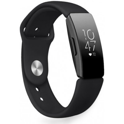 BStrap Silicone Large řemínek na Fitbit Inspire, black SFI009C07 – Hledejceny.cz