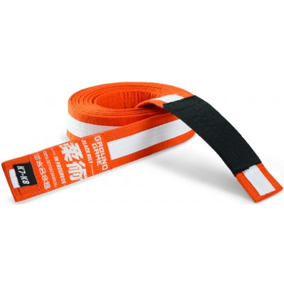 BJJ Ground Game dětský oranžovo-bílá – Sleviste.cz