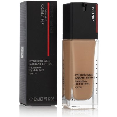 Shiseido Synchro Skin Radiant Lifting Foundation rozjasňující liftingový make-up SPF30 320 Pine 30 ml