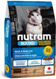 Nutram Sound Adult Senior Cat pro dospělé a starší kočky 1,13 kg