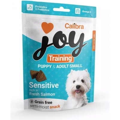 Calibra Joy Dog Training Snacks Puppy & Adult Small Fresh Salmon 150 g