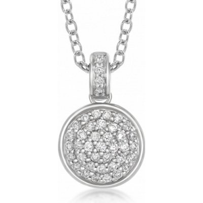 Sofia Diamonds zlatý přívěsek s diamanty UDPD21936W H I1 – Zboží Mobilmania