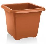 Nohel Garden květináč QUATTRO plastový terakota 30x30 cm – Zboží Mobilmania
