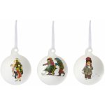 Storefactory Skleněné vánoční ozdoby Barnen i Bullerbyn Chapter 3 set 3 ks multi barva sklo – Zbozi.Blesk.cz