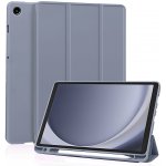 Techsuit Flex Trifold s držákem na tužku Samsung Galaxy Tab A11 KF2360450 fialový – Sleviste.cz
