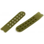Zapínání / zkracovač na kšiltovky šíře 20 mm - zelená khaki (5 pár) – Sleviste.cz