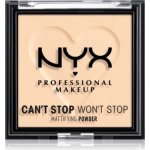 NYX Professional Makeup Can't Stop Won't Stop Mattifying Powder Matující pudr 01 Fair 6 g – Zbozi.Blesk.cz