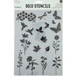 Grafix Šablony 4 ks ornamenty – Zboží Dáma