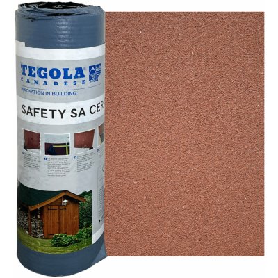 Tegola Safety Sa Ceramic 0,5 x 5 m červená 1m²