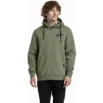 Meatfly mikina Cooper olive zelená – Zboží Dáma Meatfly mikina Cooper olive zelená – Zboží Dáma