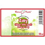 Bylinné kapky Zuby dásně, lůžko, kost - B-stop pro zuby tinktura Bylinkářovo tajemství 50 ml – Hledejceny.cz