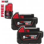 Milwaukee M18B52 - M18 5Ah 4932451242 – Sleviste.cz