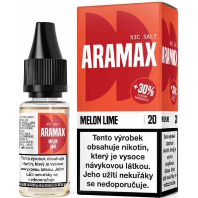 Aramax Salt Melon Lime 10 ml 20 mg – Zboží Mobilmania