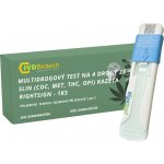 RightSign Drogový multitest ze slin na 4 drogy COC,MET,THC,OPI 1 ks – Hledejceny.cz