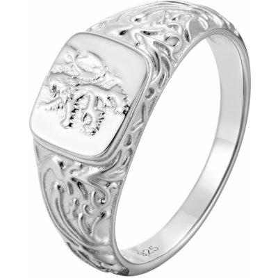 Olivie Pánský stříbrný prsten ČESKÝ LEV 9600 – Zboží Dáma