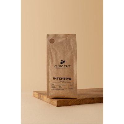 Rodinná pražírna Gusto Café INTENSIVE Espresso směs zrnková 250 g – Hledejceny.cz