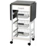 Kesper Pojízdný regál kuchyňský rozkládací – Zboží Dáma