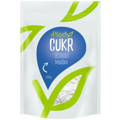 iPlody Třtinový cukr moučka 500 g – Zbozi.Blesk.cz