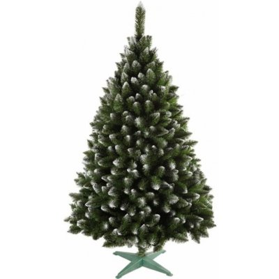 Nohel Garden Stromek JEDLE umělý vánoční s bílými konci + stojan 140cm – Hledejceny.cz
