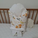 Pro útulný domov Povlak na péřovou zavinovačku Liška oranžová a kamarádi – Zboží Dáma