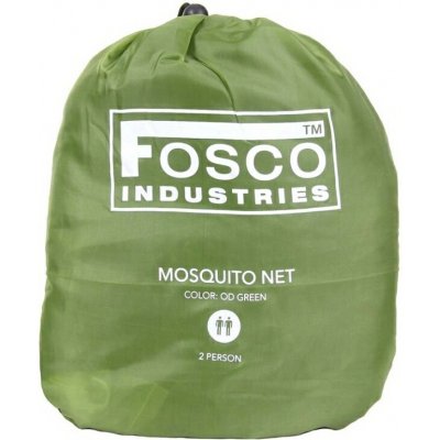 Moskytiéra (síť proti hmyzu) pro 2 osoby zelená, Fosco – Hledejceny.cz