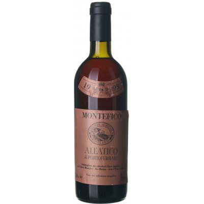 Montefico Aleatico sladké červené 1993 0,5 l (holá láhev) – Hledejceny.cz