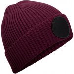 Beechfield s kruhovou nášivkou B332R Burgundy – Hledejceny.cz
