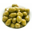 Konzervovaná a nakládaná zelenina Hermes Zelené olivy s mandlí 190g