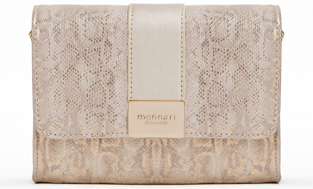 Monnari bags dámská spojková taška Light Pink