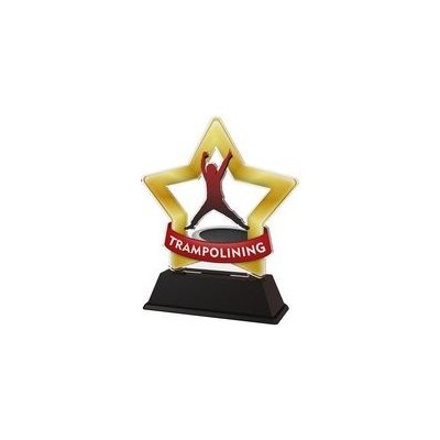 Poháry Bauer Akrylátová trofej STAR001M38 Trampolína – Hledejceny.cz
