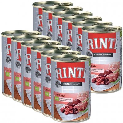 RINTI Hovězí 12 x 400 g – Hledejceny.cz