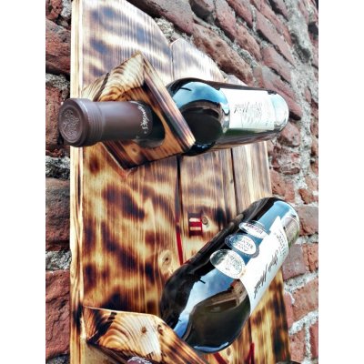 starakrasa.cz Rustikální stojan na 3 lahve vína – Sleviste.cz