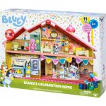 Moose Hrací set Bluey Dům Narozeninová párty + Bluey 17669 – Sleviste.cz