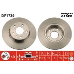 Brzdový kotouč TRW DF1739