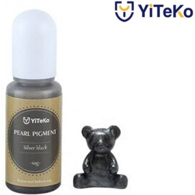 YiTeKo Perleťový pigment do pryskyřice 05 stříbrnozlatá 10 ml – Hledejceny.cz