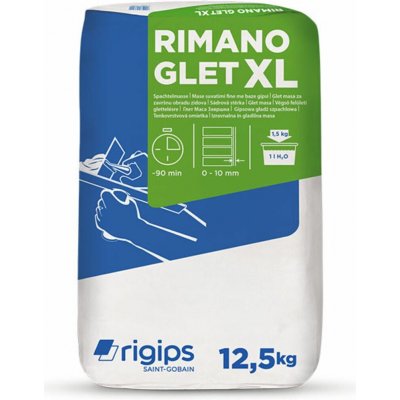 Rigips Stěrka sádrová Rimano Glet XL 12,5kg – Zbozi.Blesk.cz