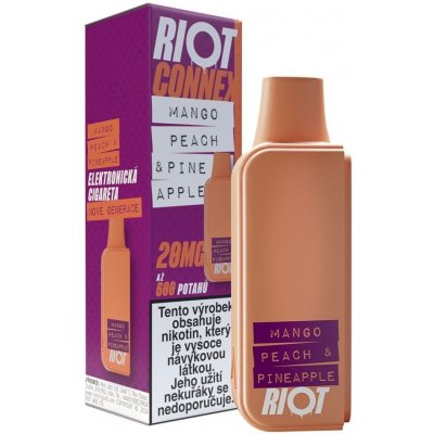 RIOT Connex pod Mango Peach Pineapple 10 mg 1 ks – Zboží Dáma