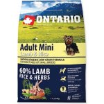 Ontario Adult Mini Lamb & Rice 0,75 kg – Hledejceny.cz