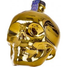 Vodka Zlatogor Skull Gold lebka zlatá 40% 0,5 l (holá láhev)