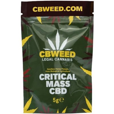 CBWEED CBD konopí Critical Mass CBD 0,3 % THC 5 g