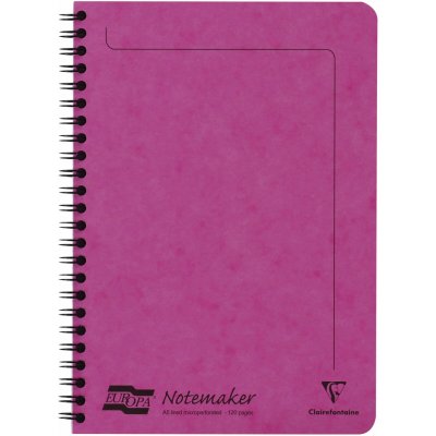 Clairefontaine Europa Kroužkový zápisník A5 60 listů linkovaný – Hledejceny.cz