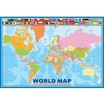 EuroGraphics Carte du monde 100 dílků – Zboží Dáma