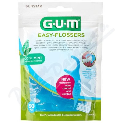 GUM Easy Flosser + cestovní pouzdro 50 ks – Zbozi.Blesk.cz